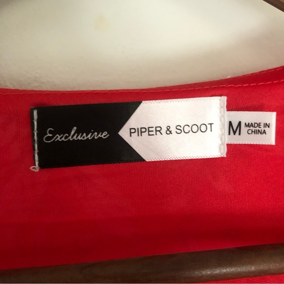 Piper & Scoot Taryn floral midi dress. Size: M - Picture 5 of 9